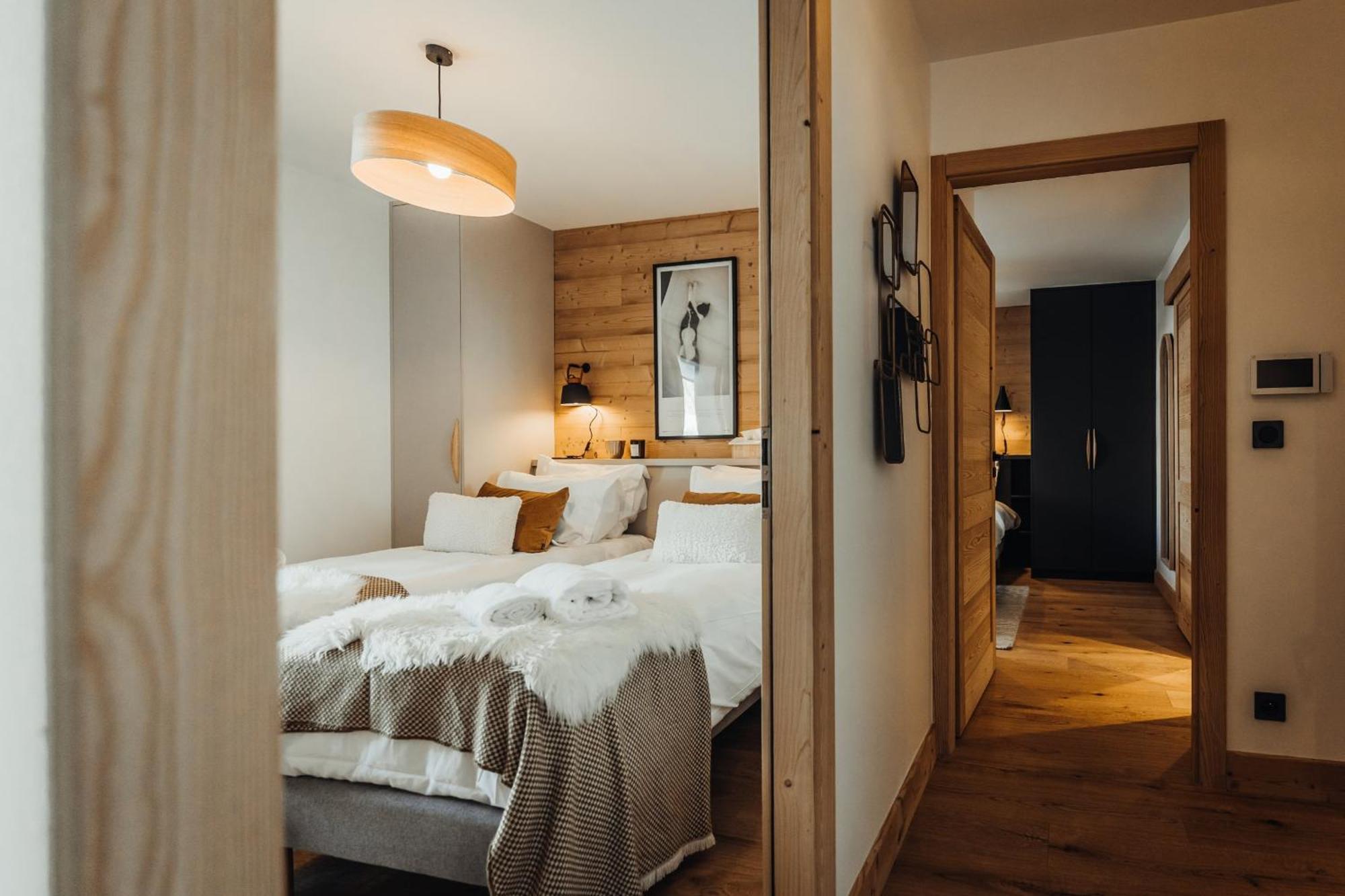 Le Cocon Blanc - Appartement « Cosy & Chic » Megève Extérieur photo