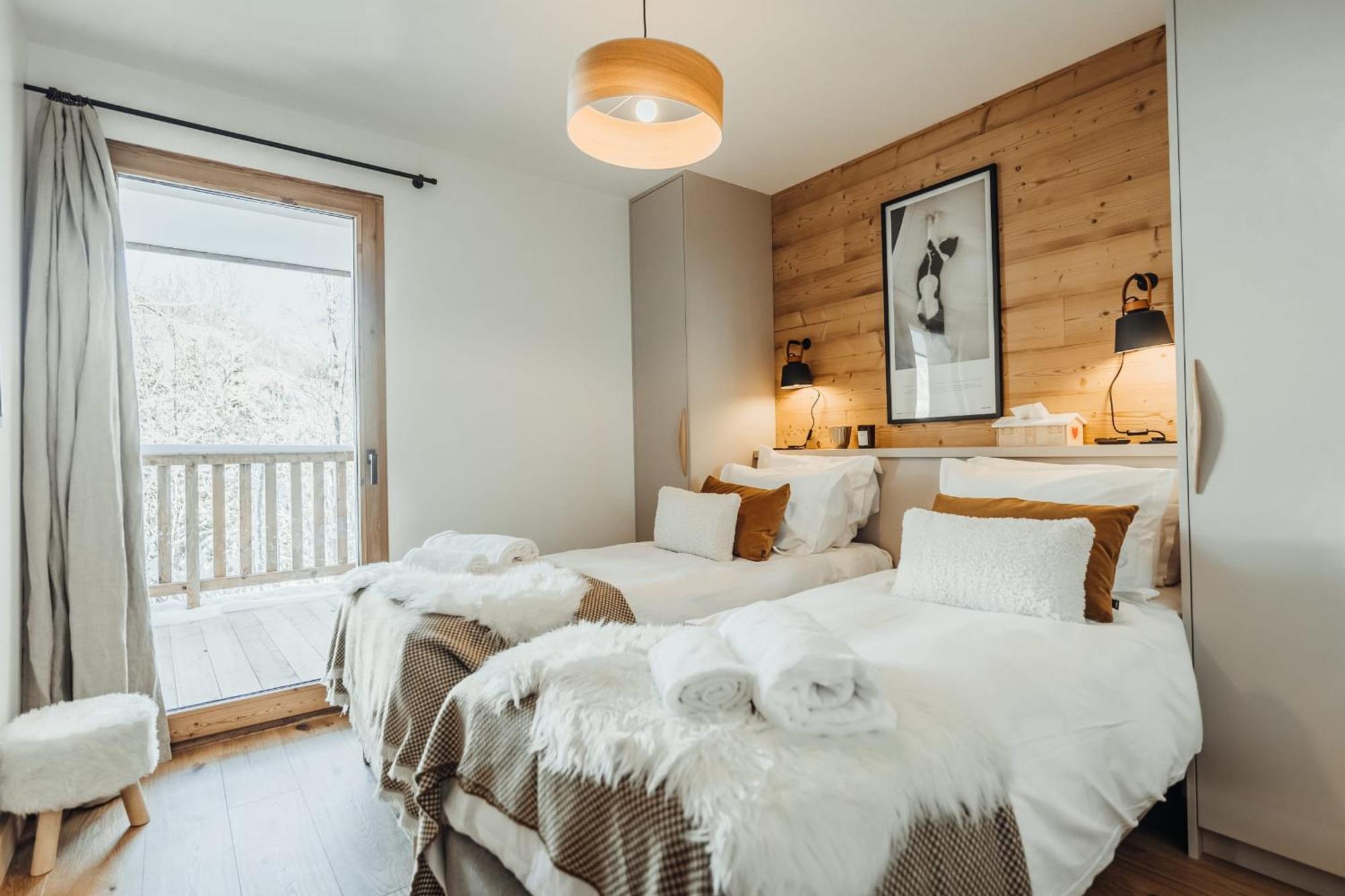 Le Cocon Blanc - Appartement « Cosy & Chic » Megève Extérieur photo